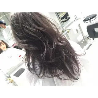 ロング BABY 艶髪暗髪ヘア💖達人のヘアスタイル