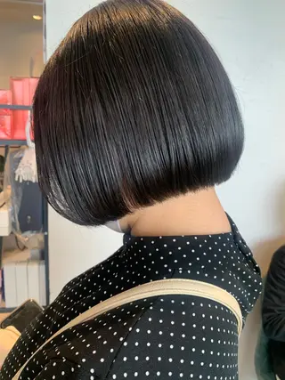 ショート AO所属・RISAKO 艶髪モテヘア🎀府中のヘアスタイル