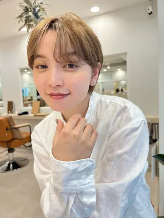 ショート 💙31日限定 💙金井悠華💙のヘアスタイル