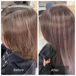 ロング カラー HAIR&MAKE.sia所属・心斎橋ボブ 好原良真のヘアスタイル