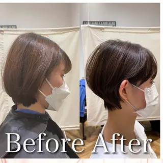 ショート ceaven  溝の口所属・金 祐大のヘアスタイル