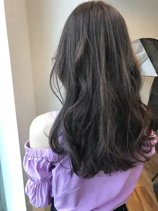 セミロング カラー TOWA 野村　コウダイのヘアスタイル