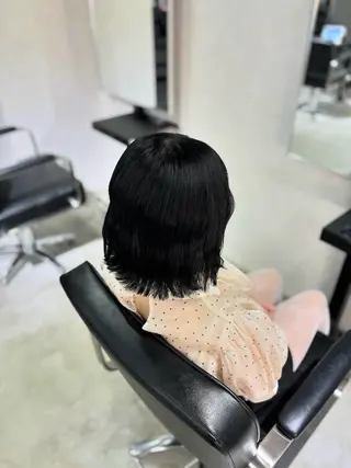 カラー ヘアアレンジ 艶髪ハイトーン/ ブロンド/Nagiのヘアスタイル