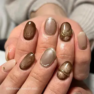 ネイル シンプルネイル EMIKOのネイルデザイン