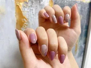 パーマ Mogu nail 二子玉川のネイルデザイン