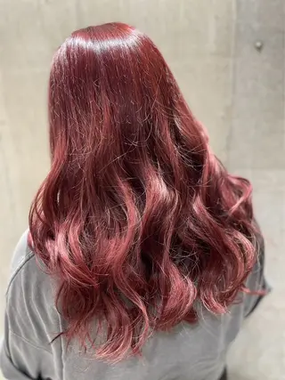 ロング 白髪ぼかしデザイン ハイライト/宮本純登のヘアスタイル