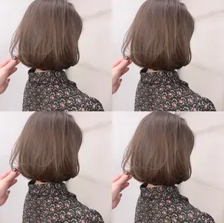 ショート 透明感/オリーブ/ グレージュ/YUKAのヘアスタイル