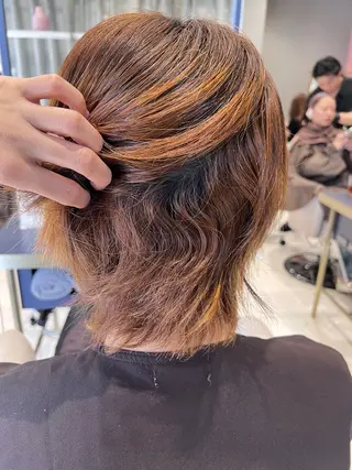 メンズ 志田 ほん/ インナーカラーのヘアスタイル