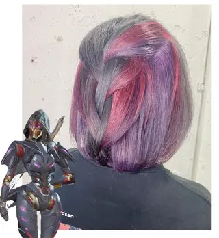 ショート カラー GARU-ガル-所属・TSUNO🦖 派手髪/オタク美容師のヘアスタイル