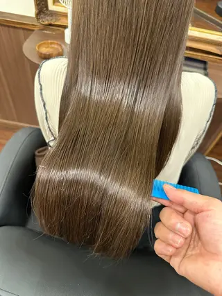 ロング 名古屋栄の髪質改善 トリートメント/清田のヘアスタイル
