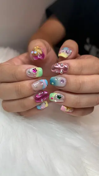 ネイル 👽個性派ネイル🎀 komachiのマツエク・マツパデザイン