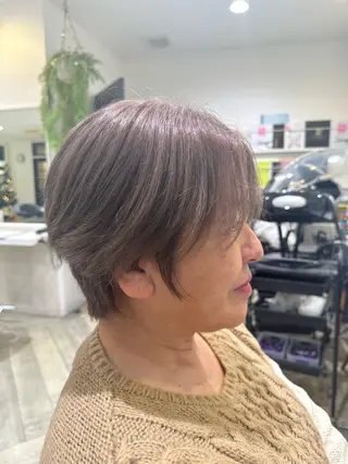 ショート 大坪 龍生のヘアスタイル