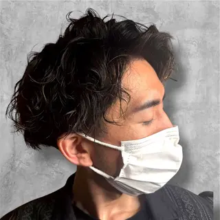 Queen's  gate昭和所属・藤原 亮太のヘアスタイル