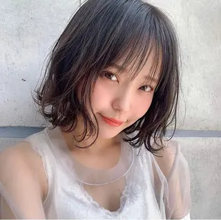 ミディアム カラー お客様満足No.1 🌈Neneのヘアスタイル