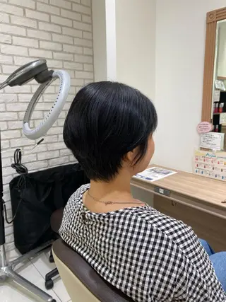 ショート 藤井 花梨のヘアスタイル