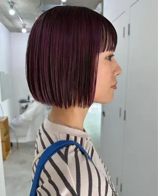 ショート MIGxLIG所属・けー ボブのヘアスタイル