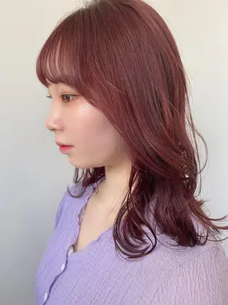 セミロング fit stand /HIIRAGIのヘアスタイル
