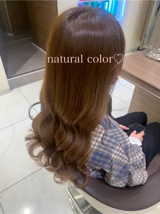 ロング カラー Dears 香芝店所属・関 優希のヘアスタイル