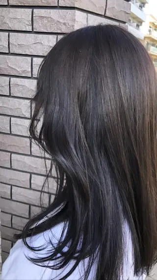 ミディアム La fith hair rond 立川店所属・kyosuke 透明感カラーのヘアスタイル