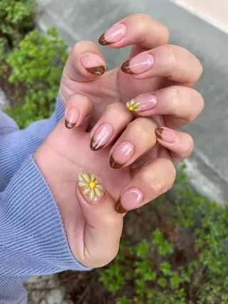 ロング カラー ヘアアレンジ キッズ ネイル マツエク・マツパ 福田 加奈のネイルデザイン