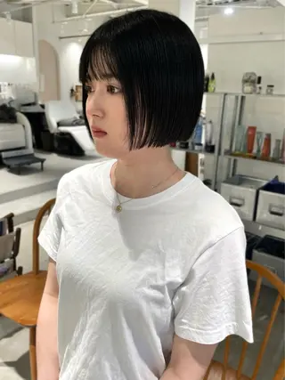 ショート 林 千聖のヘアスタイル