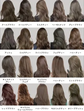 ミディアム MAEDA 西金沢美容室のヘアスタイル