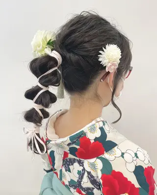 セミロング 透明感・艶カラー/ 坂田友梨奈のヘアスタイル