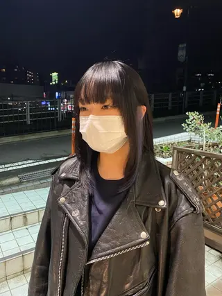 ミディアム 透明感カラー/ 松井克樹のヘアスタイル