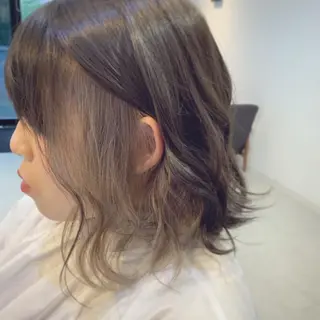 ミディアム 野村 俊太のヘアスタイル