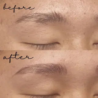 メンズ アイブロウ 眉毛&フェイス WAX専門ハルヒラリの眉毛・アイブロウイメージ