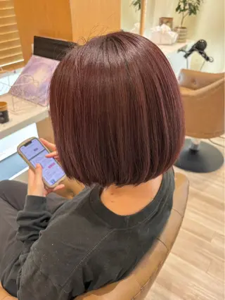 ミディアム 鶴見/BONECCA /中舘春翔のヘアスタイル