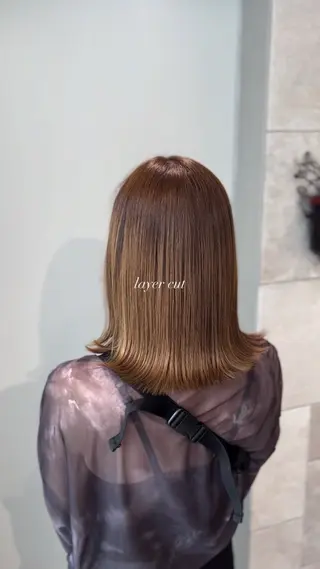 ミディアム モデル様募集中 🎀🫧HARUNAのヘアスタイル