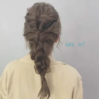 ミディアム カラー パーマ ヘアアレンジ メンズ キッズ ネイル マツエク・マツパ 新宿駅近♡友達とOK 🦋W -ワット -のヘアスタイル