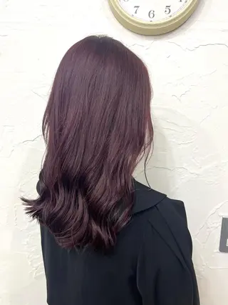 ミディアム 店長🩷艶カラー 🧡💛リサ🫧のヘアスタイル