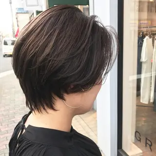 ショート analogue所属・u harukaのヘアスタイル