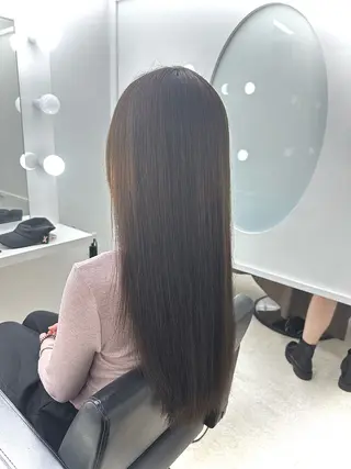 ロング カラー 中河 ななのヘアスタイル