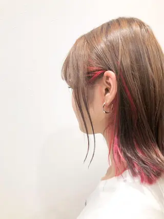 カラー 🪼高評価🪼 💎柴崎の藤咲💎のヘアスタイル