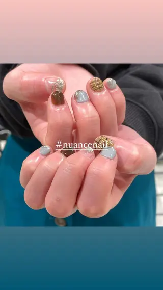 ネイル 淡色ネイル 🎀moeのネイルデザイン