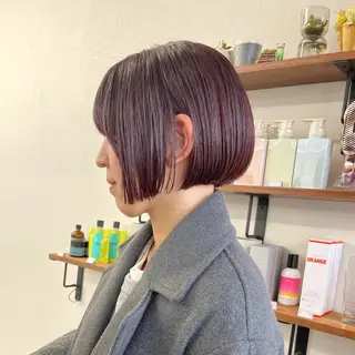 ショート カラー 初めてのショート お任せください✂️のヘアスタイル