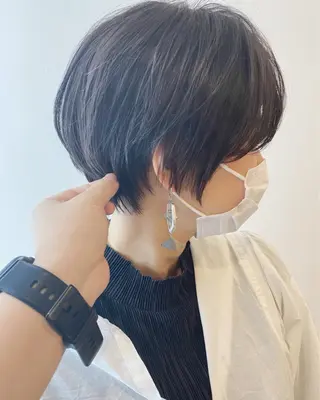 ショート カラー STEP所属・STEP HIDEのヘアスタイル