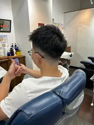 ショート メンズ 田場 彪太郎のヘアスタイル