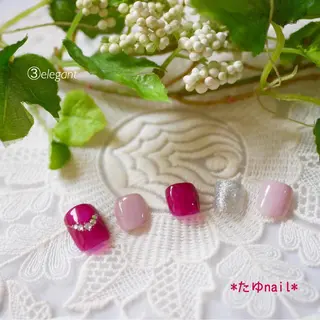 ネイル ネイルサロン・ネイルスクール　たゆnail所属・ネイルサロン 【たゆnail】のネイルデザイン