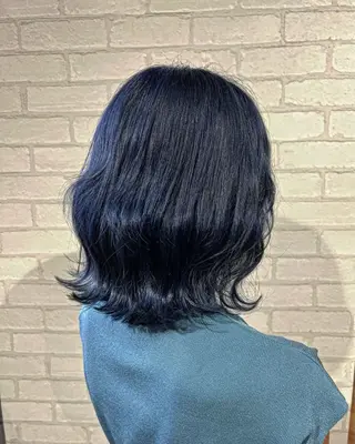 ミディアム カラー vis lien　川口店所属・土屋 咲希のヘアスタイル
