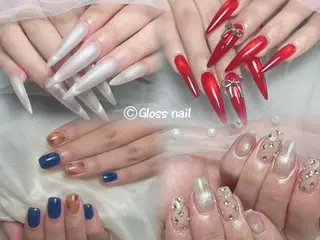 ネイル Gloss nail salonジェル＆長さだし専門店所属・Meri💅ジェル& チップ長さだし専門のネイルデザイン