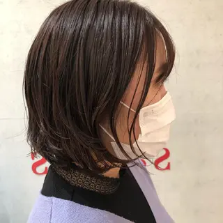 ミディアム カラー パーマ 🩵ANELA東口 齋藤琴音💚のマツエク・マツパデザイン