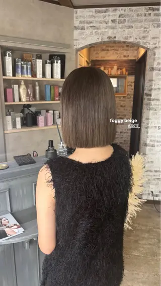 ショート カラー unchouchou kanonのヘアスタイル