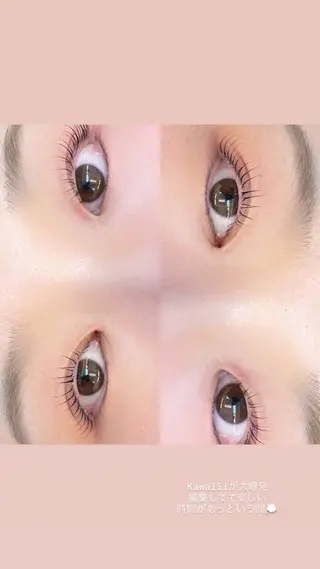 マツエク・マツパ 藤木 萌永のマツエク・マツパデザイン