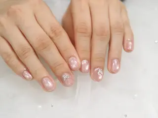 ネイル なつか🍒口コミ好評 駅近1分 パラジェルのネイルデザイン