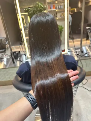 ロング 髪質改善✨縮毛矯正 ショートボブ/ともきのヘアスタイル