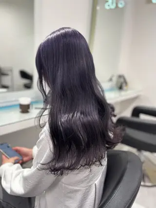 ロング カラー 💖ミルクティー💖 あかり💖のヘアスタイル